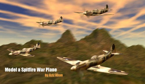 model_a_spitfire_war_plane