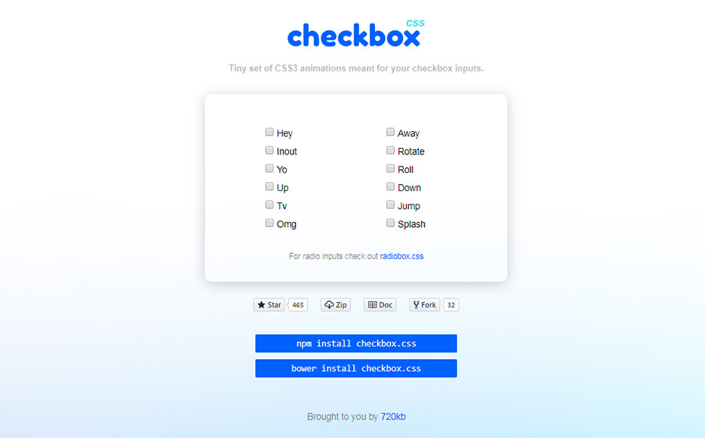 Checkbox.css自定义样式表