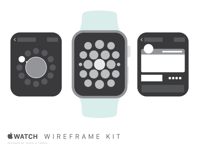 Apple Watch线框套件