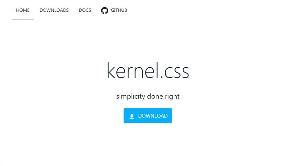 Kernel.css样式UI套件