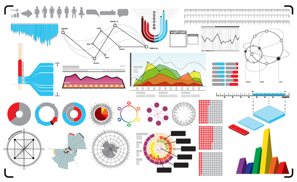 简单干净的酥脆矢量图形