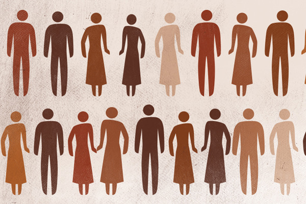 免费赠品人矢量形状图表