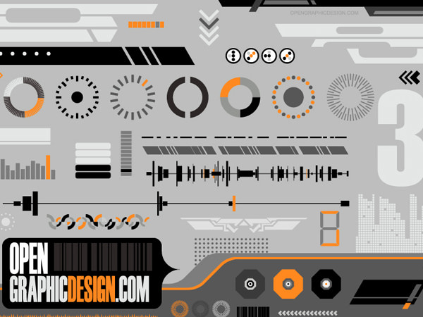 免费赠品技术图形信息图表