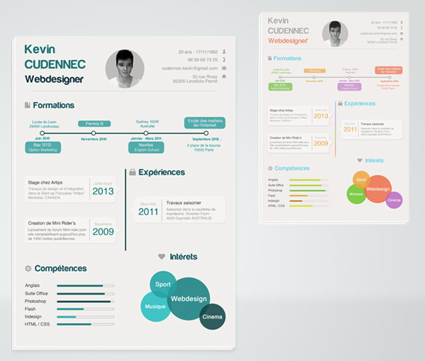 photoshop psd免费赠品信息图表简历元素