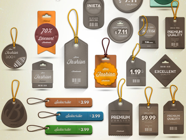 复古标签复古设计免费赠品下载