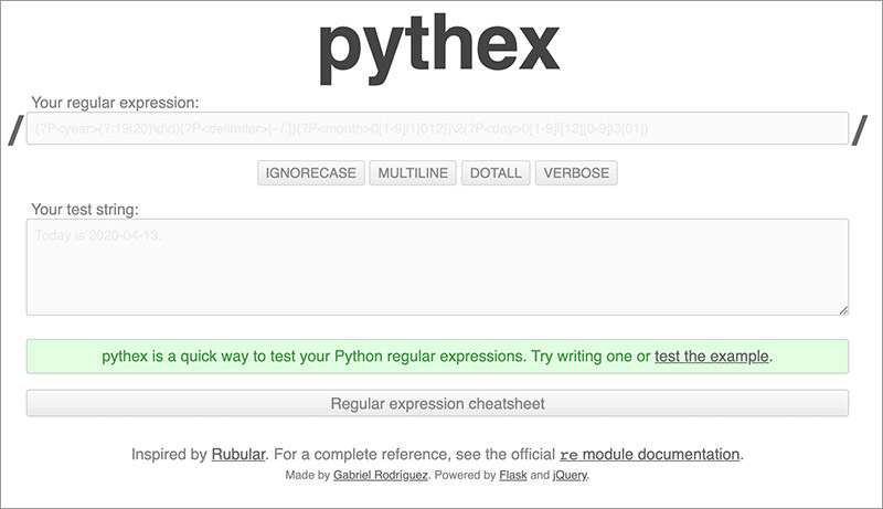 Python正则表达式测试工具