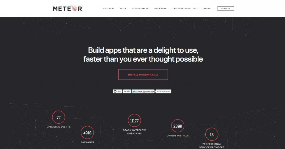meteor-homepage