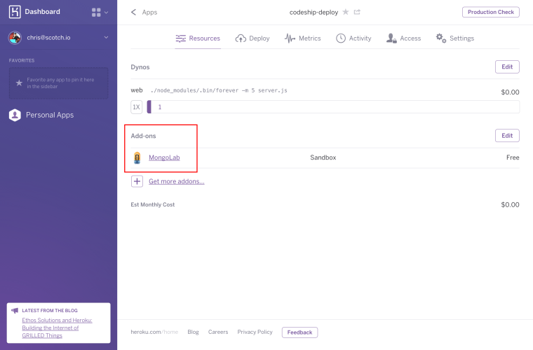 heroku-mongolab-addon