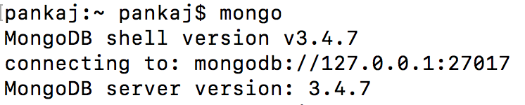 install mongodb on mac