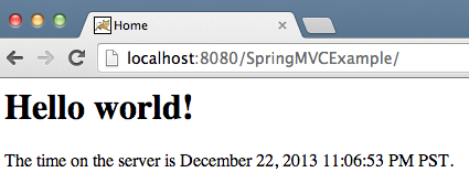 Spring-MVC-HelloWorld