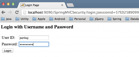 spring authentication login, spring mvc security, spring security