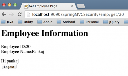 spring security example, UserDetailsService, spring mvc security