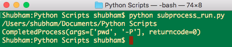 python subprocess run command in background