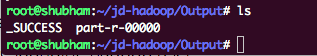 hadoop install on ubuntu and running simple program