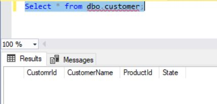 SQLServer SELECT Table