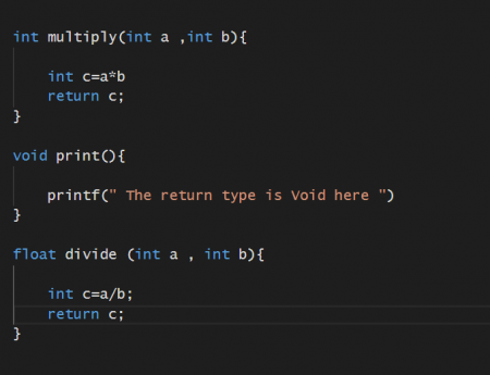 Return Data Types