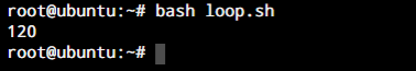 Bash Factorial While Loop in shell scripts