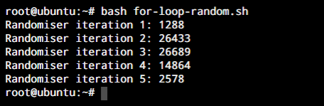 For Loop Randomizer