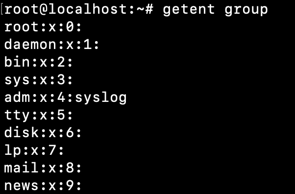 Linux Getent Group Command
