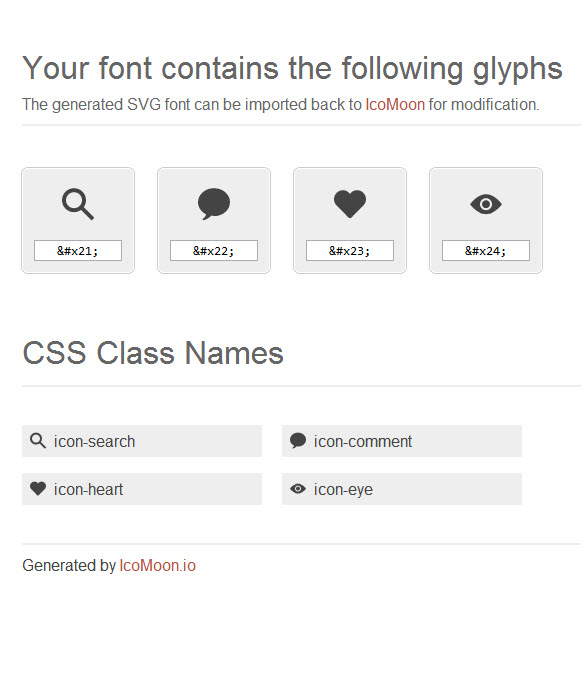 Index.html allows you to view your font pairings