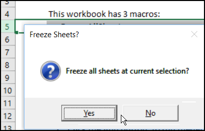 Freeze All Worksheets Macro