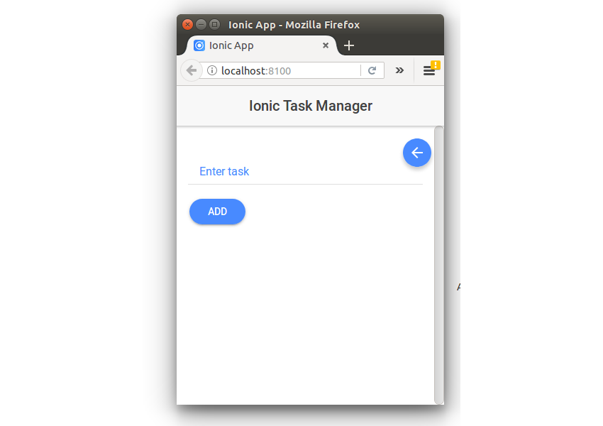 Task Manager App - Add Task