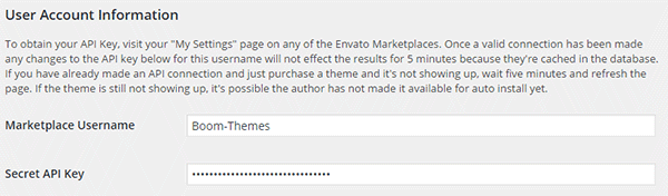 主菜单中的“ Envato工具包”页面