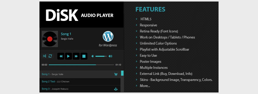 Disk Audio Player