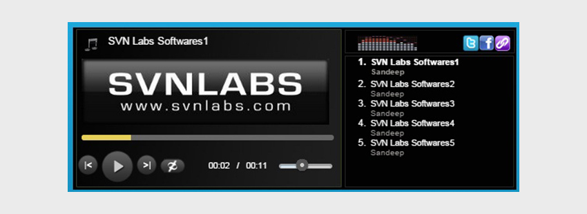 HTML5 MP3 Player