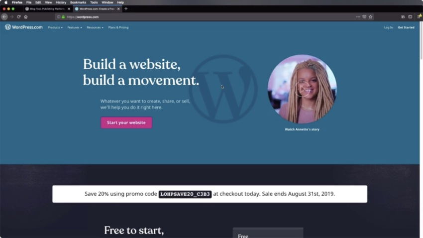WordPresscom网站