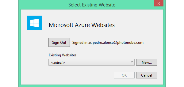 Microsoft Azure网站