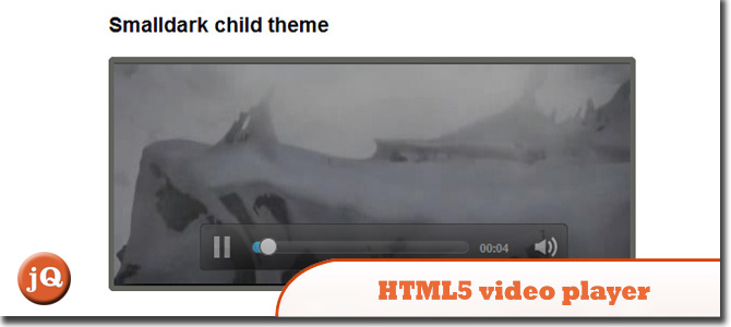 自定义HTML5视频播放器