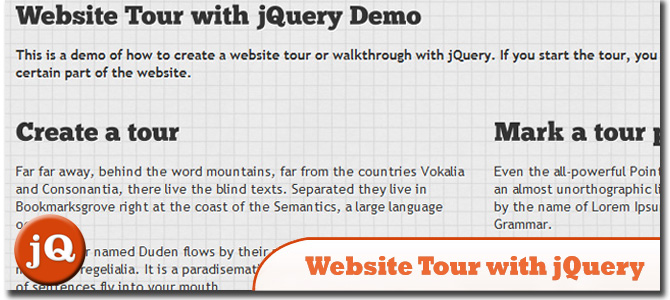 jQuery网站浏览