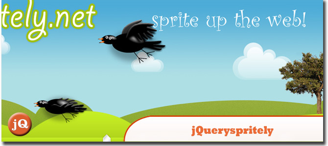 jQuery.spritely