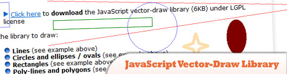 JavaScript矢量绘图库