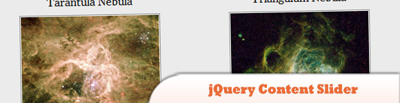 jQuery内容滑块