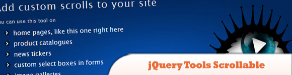 jQuery Tools可滚动