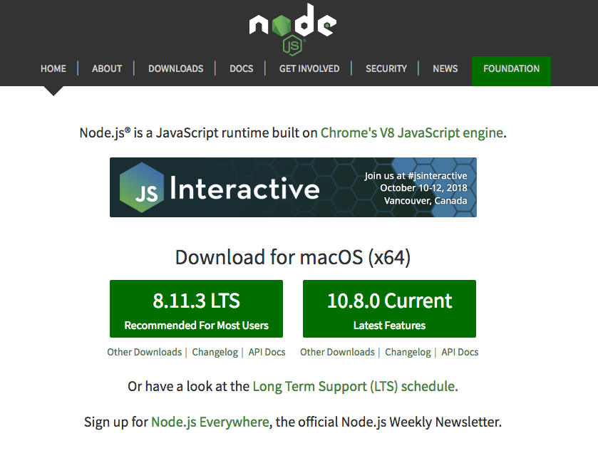 Node js Node js Java 62042 