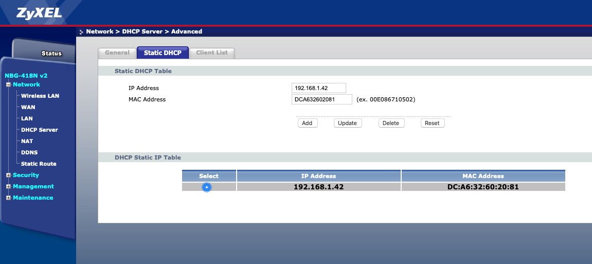 The Router Admin Panel