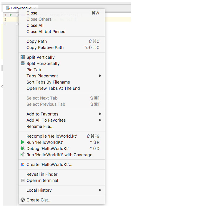 Kotlin运行helloworldkt