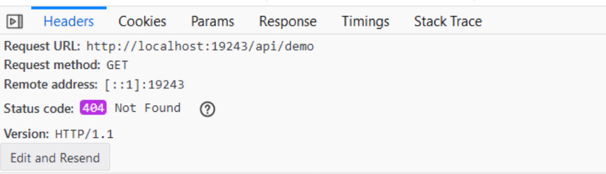 aspnet核心http状态404