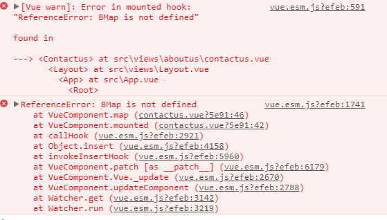 vue项目 调用百度地图 BMap is not defined-青梅煮码