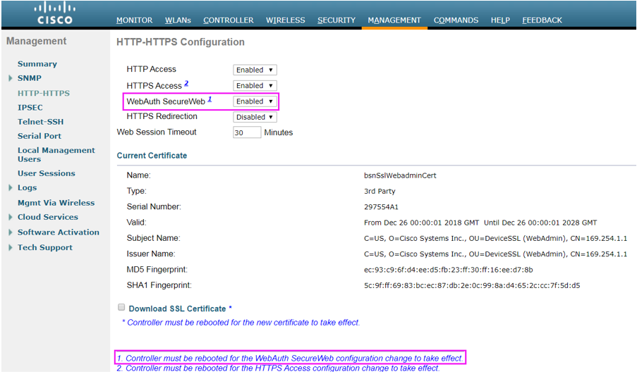 cisco wlc (1) Use interface ip for radius communication Programmer Sought