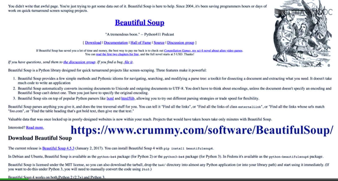 beautifulsoup python 3.5 download