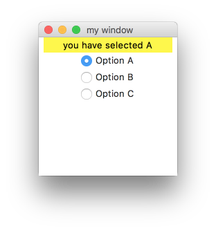 Radiobutton 选择按钮 Radiobutton 选择按钮