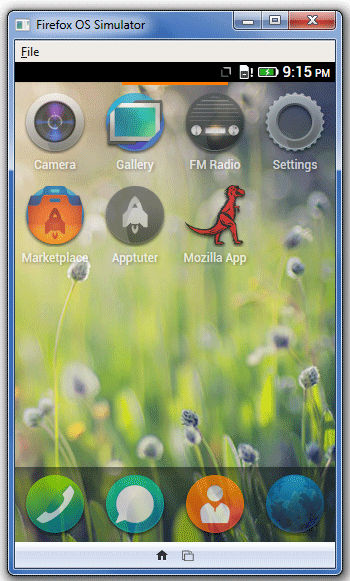 Apptuter Facebook Firefox OS App 1