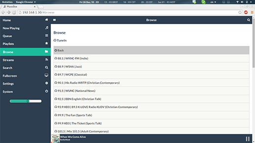 musicbox使用方法_使用Pi MusicBox收听流音乐