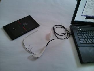 Google glass development environment