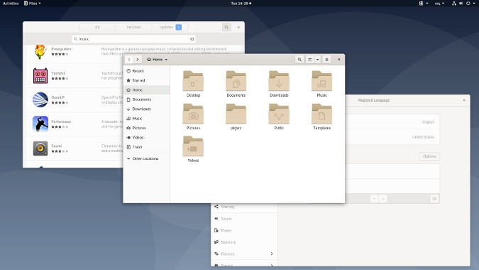 GNOME 3 desktop