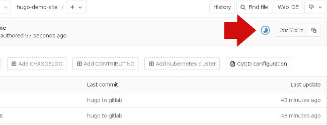 GitLab processing your build